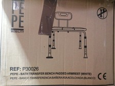 Badewannensitz Senioren Gepolsterten Armlehnen, Duschsitz, Duschbank, Badewannen