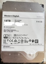 Western Digital Ultrastar HC550 18TB, 3,5 Zoll Interne Festplatte 0F38459 18 TB 