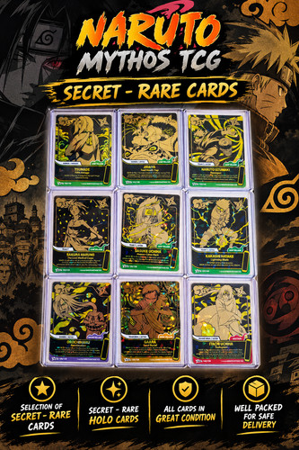 Naruto mythos secret rare - naruto, /
