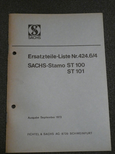 Sachs stamo st100 - st100, st101