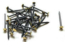 Stahl Bildernägel I Größe und Menge wählbar I mit Messingkopf - gehärtet