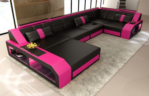 Sofa wohnlandschaft leder - wohnlandschaft,