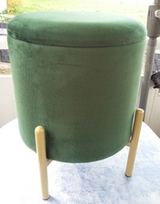 Samthocker Hocker mit Stauraum