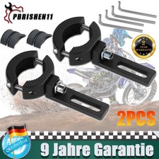 2x Motorrad Scheinwerferhalter