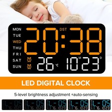 Digitale Wanduhr 9 Zoll