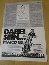 Maico GS Enduro Werbung Reklame aus Zeitschrift
