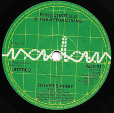 ELVIS COSTELLO & THE ATTRACTIONS - OLIVER'S ARMY / MY FUNNY VALENTINE - NEW WAVE