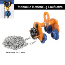 2t Laufkatze Rollfahrwerk