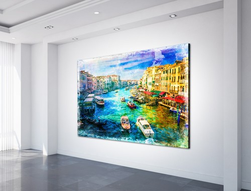 Leinwand bild venedig städte - leinwand,