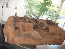 Big Size Sofa Couch braun