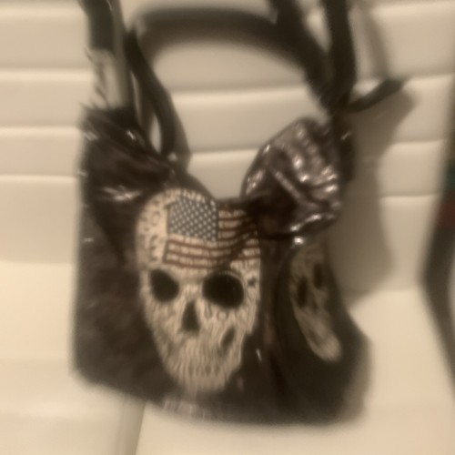Handtasche totenkopf - handtasche,
