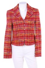 RENA LANGE Bouclé-Blazer Woll-Mix D 36 Pinktöne