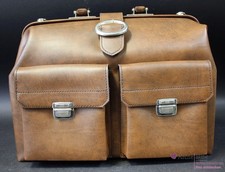 Vintage Fototasche braun aus