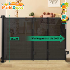 Treppenschutzgitter ausziehbar