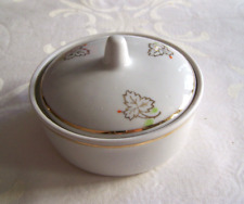 Dose mit Deckel Porzellan gemarkt (siehe Foto) Zuckerdose * Bonbondose