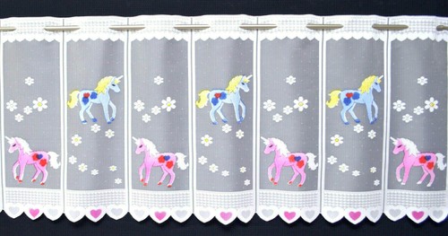 Einhorn scheibengardine 10 - ,