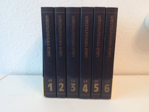 Gabler wissenschaftslexikon - gabler, 6