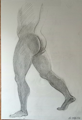 Original graphitzeichnung - original,