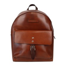 The Bridge Damen Tasche Braun Leder Rucksack Backpack Lederrucksack Groß