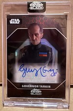 Guy Henry Grand Moff Tarkin Original Autogramm Karte Topps Star Wars Rogue One