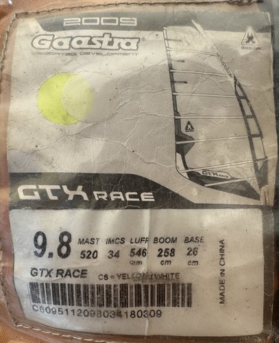 Gaastra 8qm gtx - gaastra, racesegel