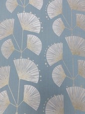 Blau/Gold Pure Tapete Grandeco