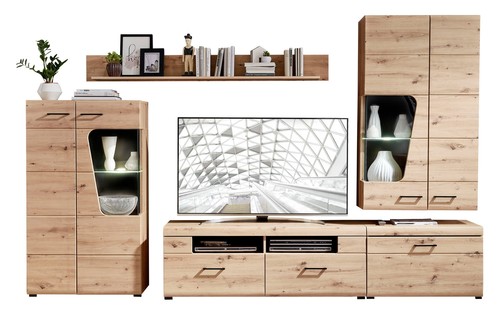 Wohnwand wohnzimmerschrank - wohnwand,