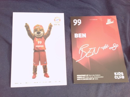 Maskottchen ben - ben,