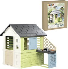 Smoby Outdoor Spielzeug Garten Smoby Life Spielhaus Pretty mit Küche 7600810738
