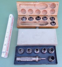 12 Stanzeisen Ø 8 9 10 12 14 16 18 mm Stanzwerkzeug Stanze Locheisen Lochstempel