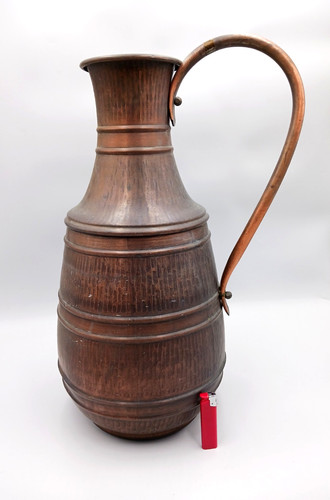 Große kupferkanne kupfervase - große,