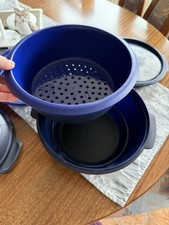 TUPERWARE Dampfgarer für Mikrowelle + Anleitung Rezepte Kochen Küche Geräte