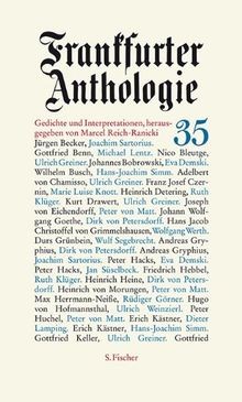 Frankfurter anthologie - anthologie, 35
