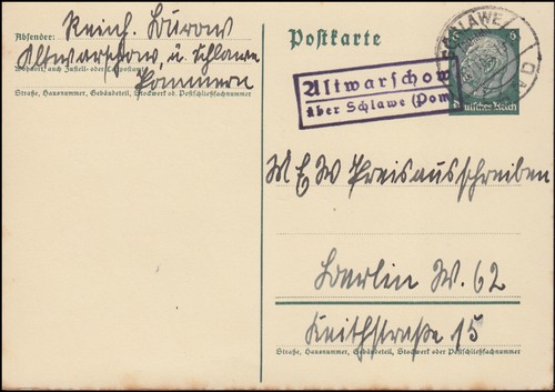 Landpost altwarschow alt - landpost, /
