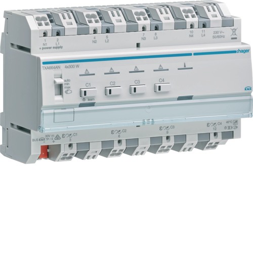 Hager txa664an knx dimmaktor - hager,
