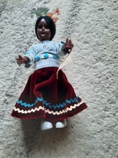 Trachtenpuppe 18cm hoch aus