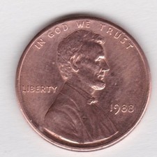 Usa cent 1988 lincoln - ,