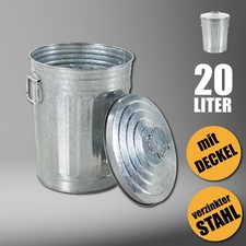 20L Oskartonne Aschetonne mit