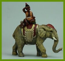 Krippenfigur Elefant mit Junge