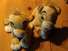 2x Plüschtier Disney Der König der Löwen * Baby Simba* Nicotoy Stofftier