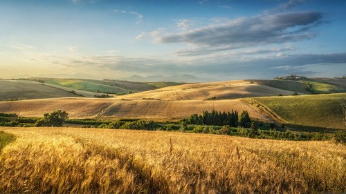 Wandbild landschaftspanorama - wandbild:,