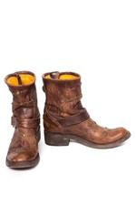 Mexicana Damen Schuhe Stefeletten Gr. EUR 39  Leder Braun