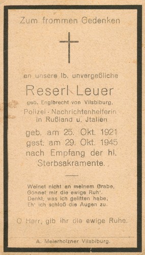 Wk2 sterbebild deathcard - sterbebild,