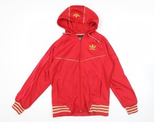 Adidas Hoodie Jacke Damen Rot