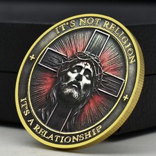 Jesus Christ Cross Coin