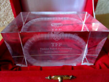 3 D Glas Objekt TFF Türkiye Futbol Federasyonu Stadion Turkish Football Federati