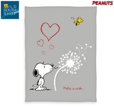 XXL PEANUTS Flanell Flausch