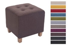 Sitzhocker Pharao, Stoffbezug