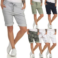 Damen bermuda capri kurze hose - bermuda,