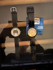 katzen uhren 2 stück